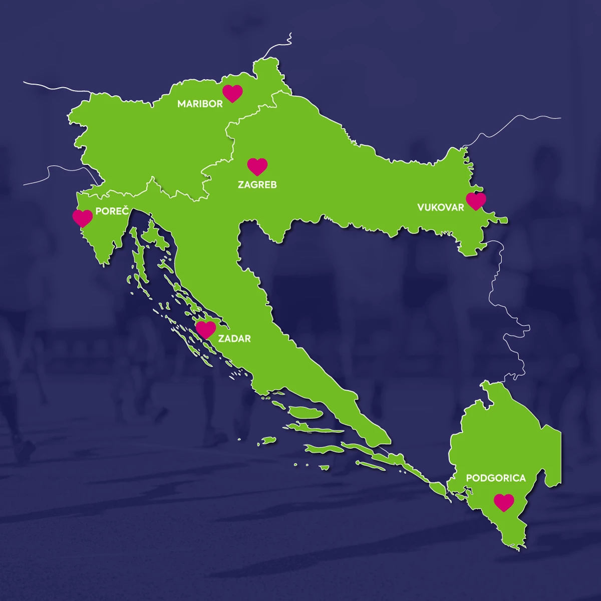 Širimo ljubav i dalje - potvrđen šesti grad za 2023. | Novosti | LoveRun